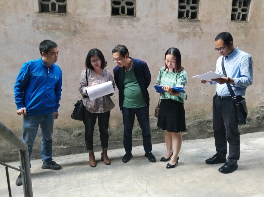 广西新华书店集团股份有限公司党委委员、纪委书记白竹林，党委委员、副总经理蒋宇锋一行调研公有物业情况