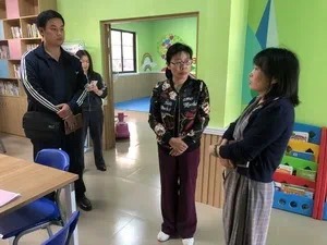 自治区党委宣传部印刷发行处领导到扶绥县新华书店有限公司调研